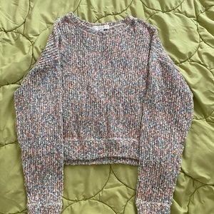 Multicolor pastel sweater